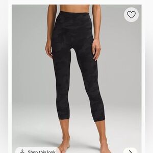 lululemon Align™ High-Rise Crop size 4, 21" length, black